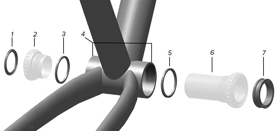 SRAM DUB BB Anatomy